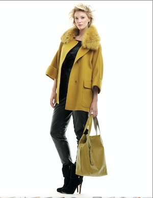 Marina Rinaldi, xxxl Mode, gelb Tasche, große Größem