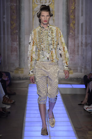 Moschino Fashion Show, Menswear Collection Spring Summer 2016 in Florence