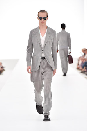 Zegna Couture Sommer 2016 Männer Fashion Mode Anzug Sakko
