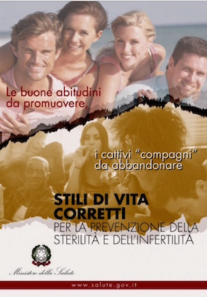 Fertility Plakat aus Italien
