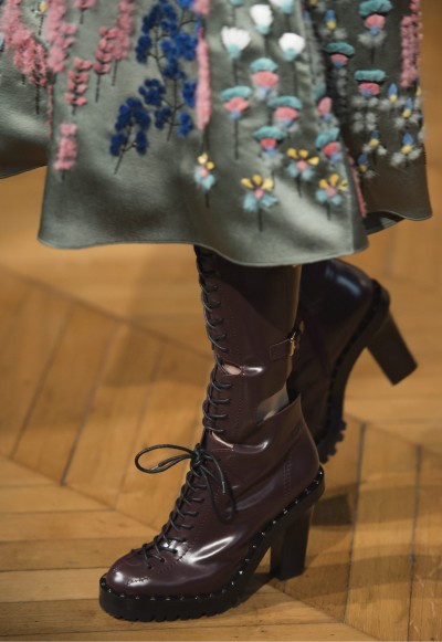 Valentino, Winter 2017 Braune Schnürstiefel von Valentino