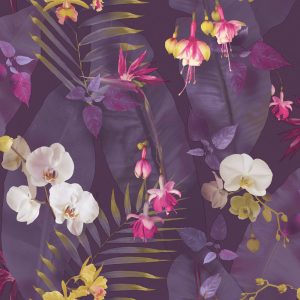 Arthouse Tapete mit Orchideen von Arthouse.