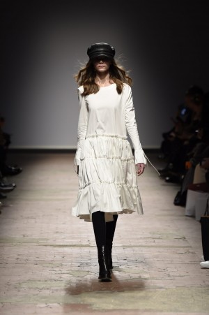 Bmuet(te), Mode aus Südkorea
Foto: Giovanni Giannoni Model Bmuet(te), Mode aus Südkorea. Pitti Uomo, Florenz