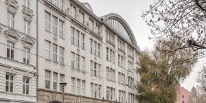 Außenansicht der AMD - Akademie Mode und Design Berlin