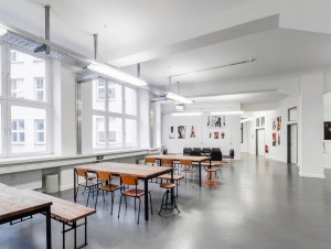 Modeschule AMD. Klassenraum