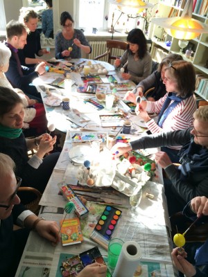 Ostertradition: Eier anmalen