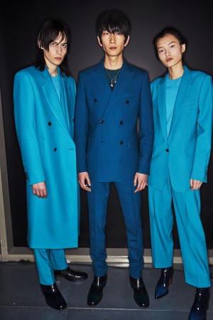 Paul Smith, Herbst/Winter 2018. Models backstage