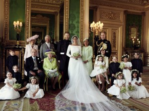 The Duke and Duchess of Sussex. Hochzeitsfoto