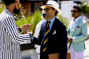 A street style view by Vincenzo Grillo. Pitti Uomo 94