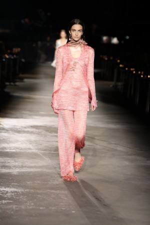 Foto: Missoni Sommer SS19 Rosafarbene Kombination von Missoni Sommer 2019