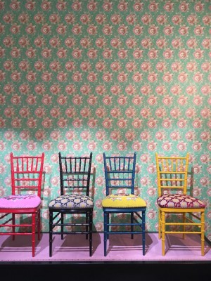 Impressionen Salone del Mobile 2019
Stühle von Gucci
Foto: Stefan Flachsbarth