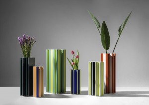 Foto: b.d
Piscis Collection Verschiede Vasen in bunten Farben