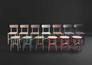 Foto: Zeitraum Stühle von Zeitraum in verschiedenen Farbabstufungen
