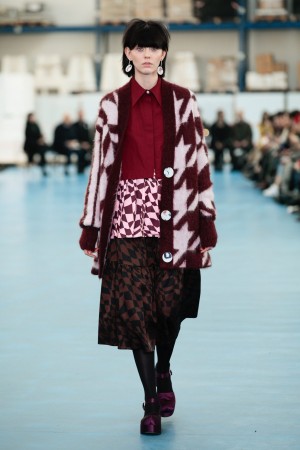 Arthur Arbesser Winter 2020/21 Look von Arthur Arbesser Winter 2020/21 mit Mustermix