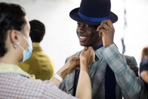 Thebe Magugu Kollektion „Doublethink“. Sommer 22