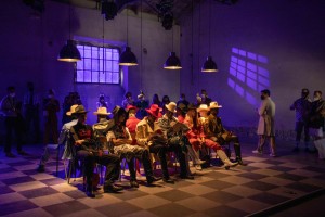 Thebe Magugu Kollektion „Doublethink“. Sommer 22