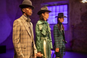 Thebe Magugu Kollektion „Doublethink“. Sommer 22